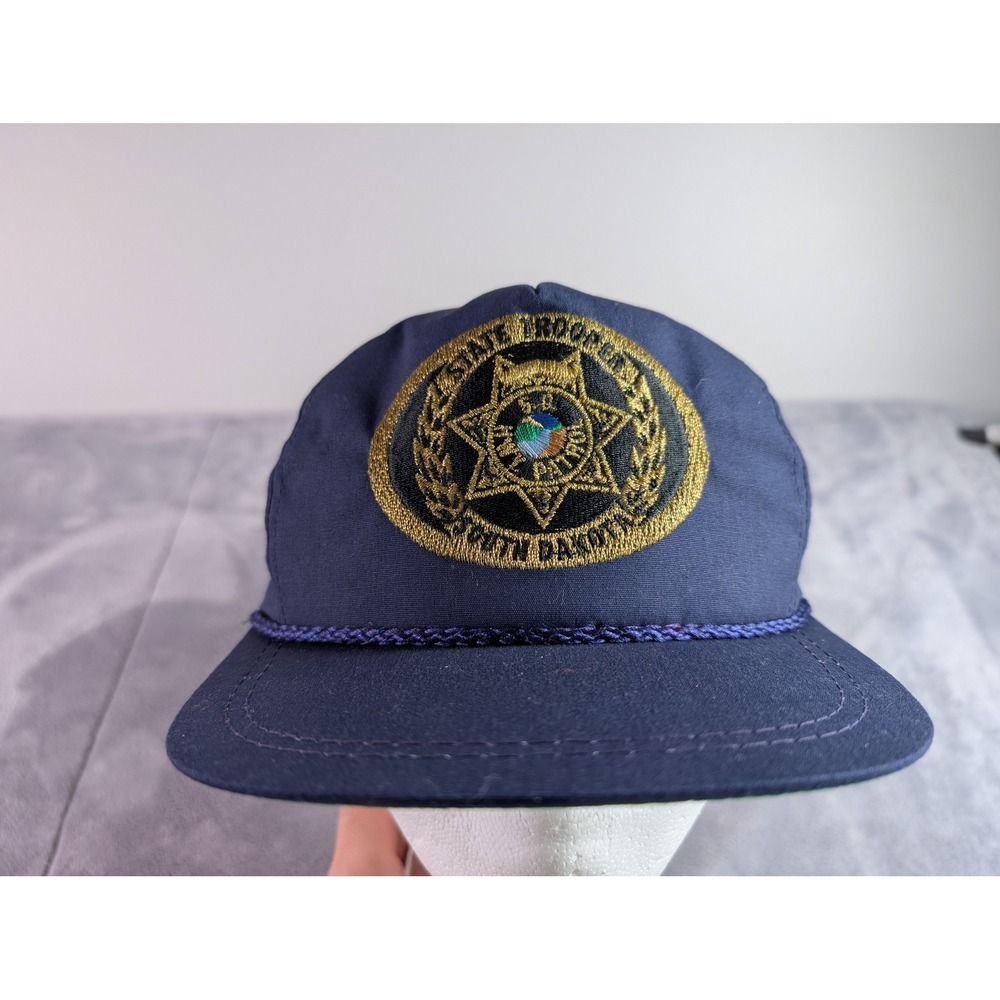 K-Products South Dakota State Trooper Highway Patrol Hat Navy Blue Made in USA